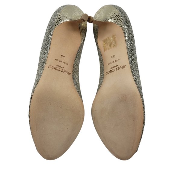 Jimmy Choo Isabel Peep Toe Pumps - Picture 7 of 7